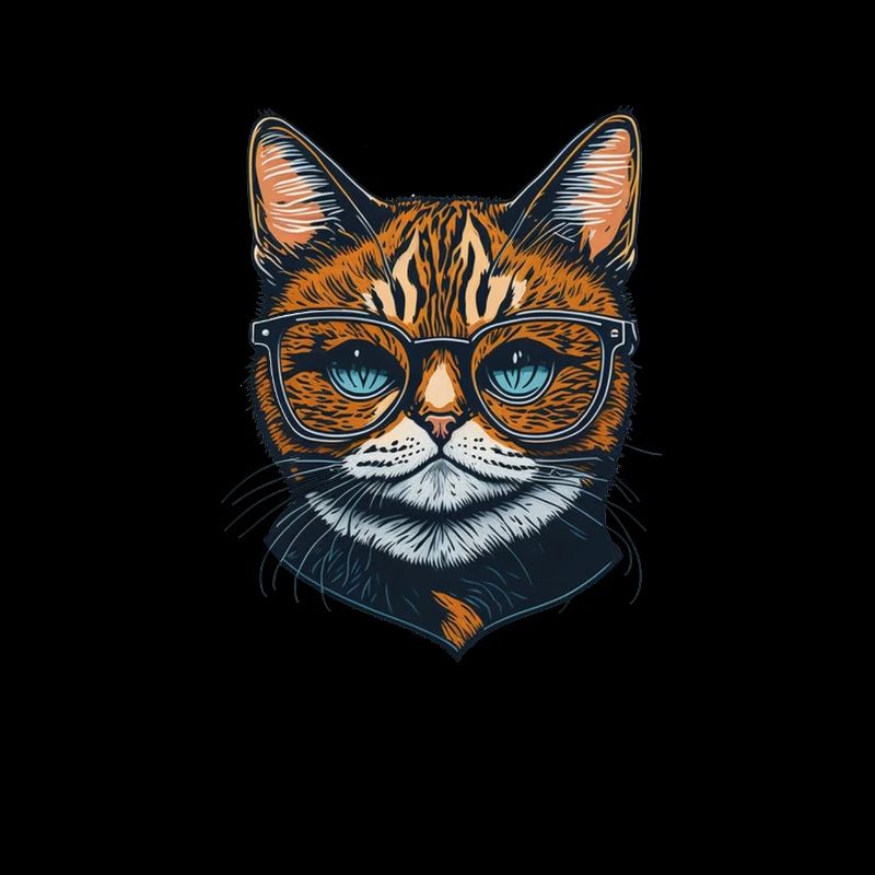 cat eyeglass