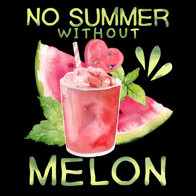 Melon, watermelon, summer, funny saying