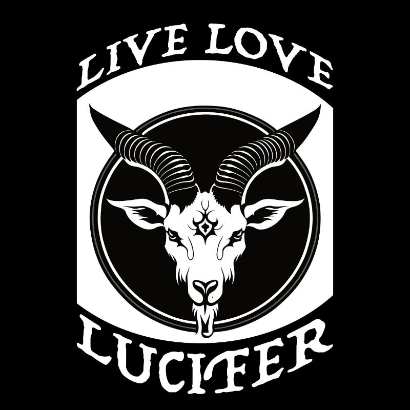 Occulte Demon Lucifer chèvre idée cadeau