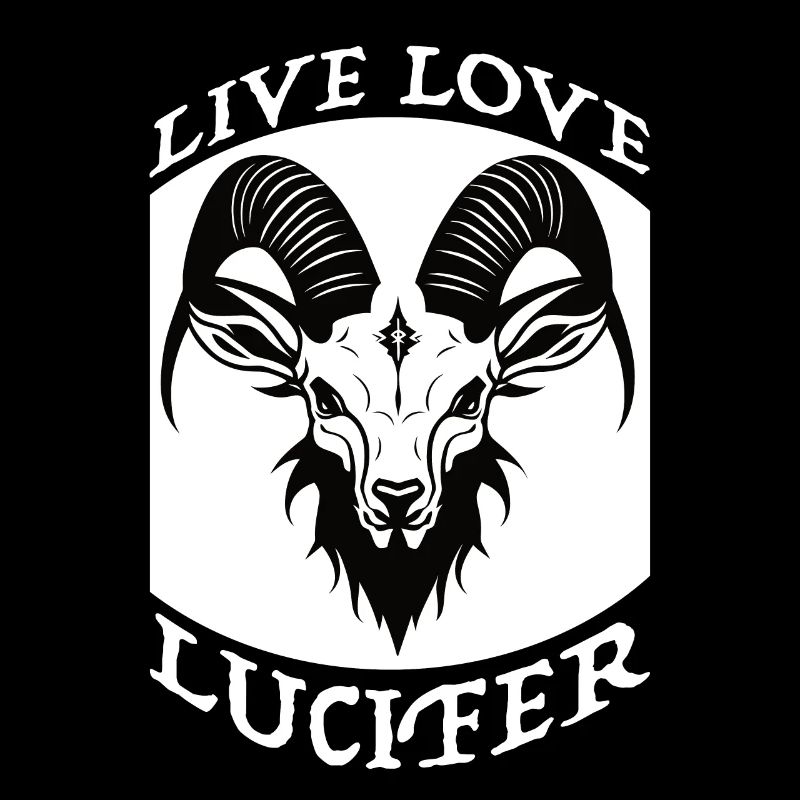 Occulte Demon Lucifer chèvre idée cadeau