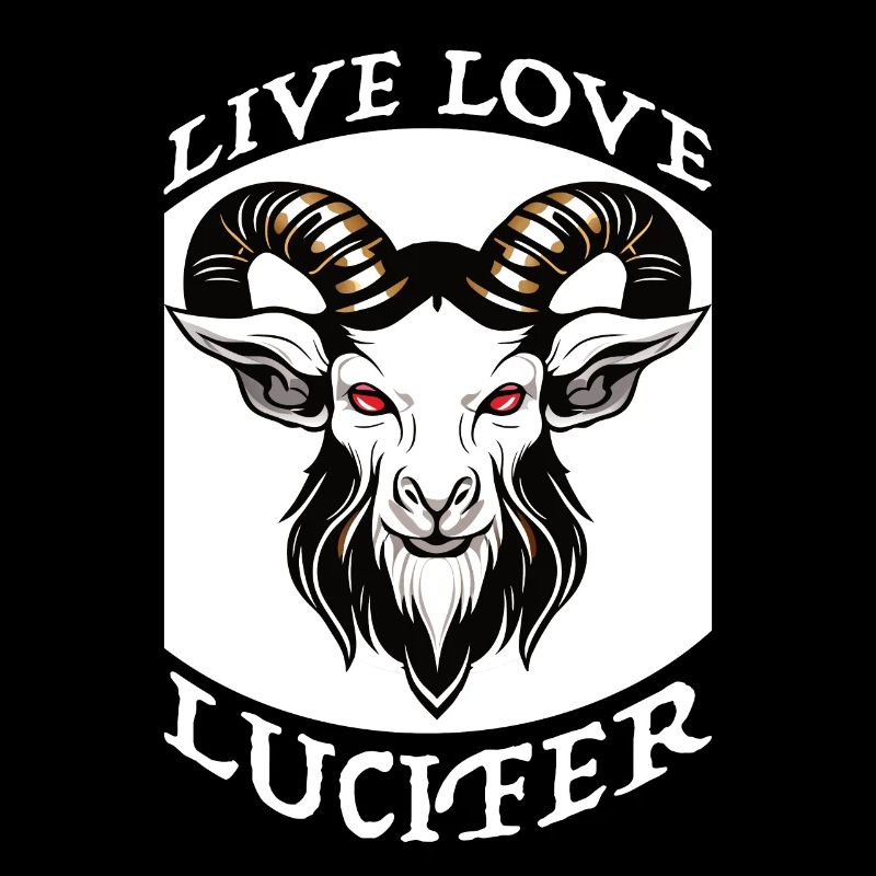 Occulte Demon Lucifer chèvre idée cadeau