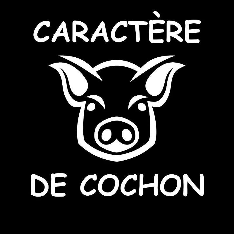 caractère de cochon