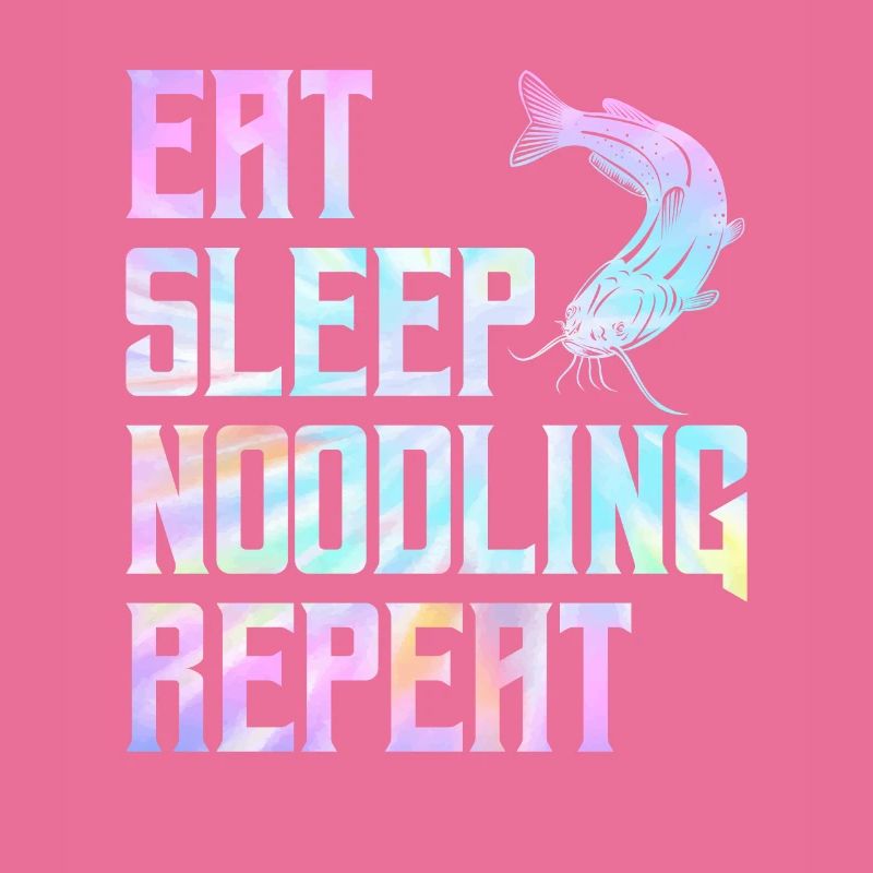 Flathead Fish Eat Sleep Noodling Repeat Catfish