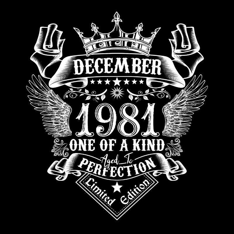 Décembre 1981 anniversaire Décembre 1981 Décembre