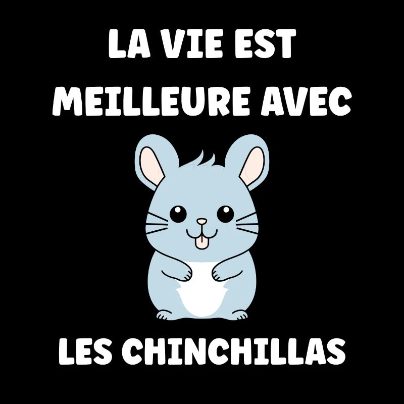 Petit chinchilla mignon