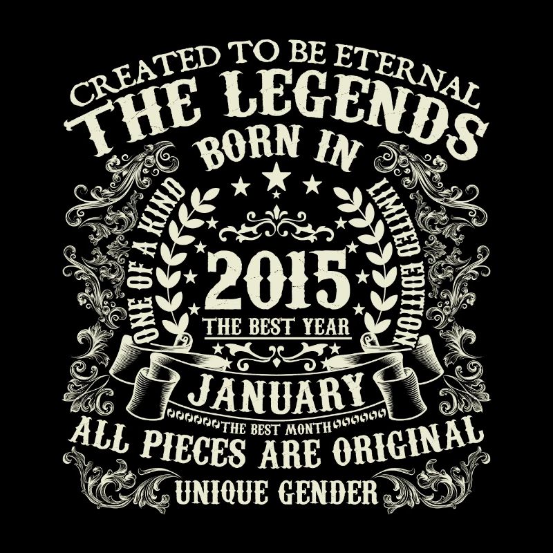 Janvier 2015 anniversaire 2015 Janvier année