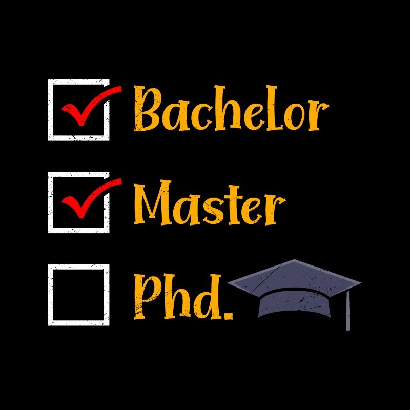 Baccalauréat Master PHD. Diplôme de Master réussi
