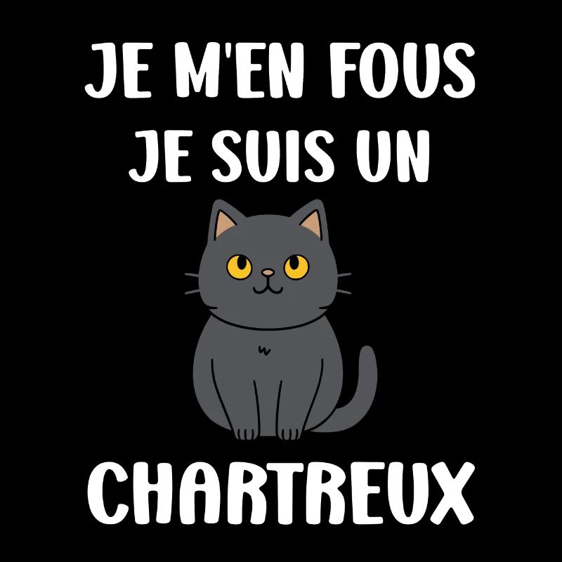 Humour chat chartreux