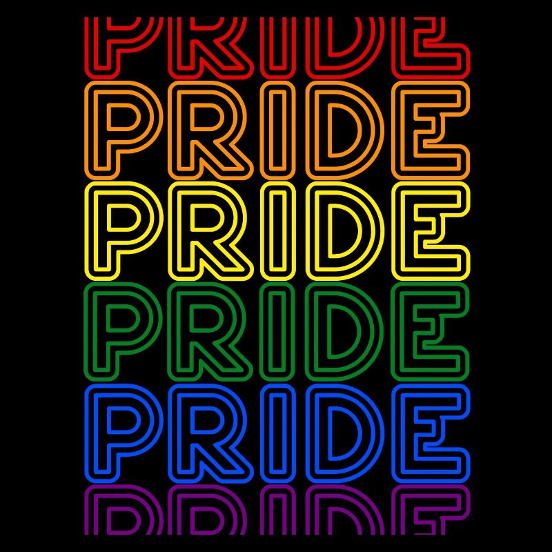 Pride Pride Pride | Rainbow Pride Month Freedom