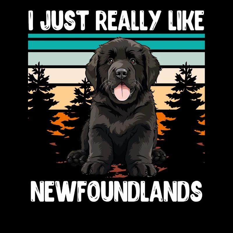 Neufundländer I JUST REALLY LIKE NEWFOUNDLANDS