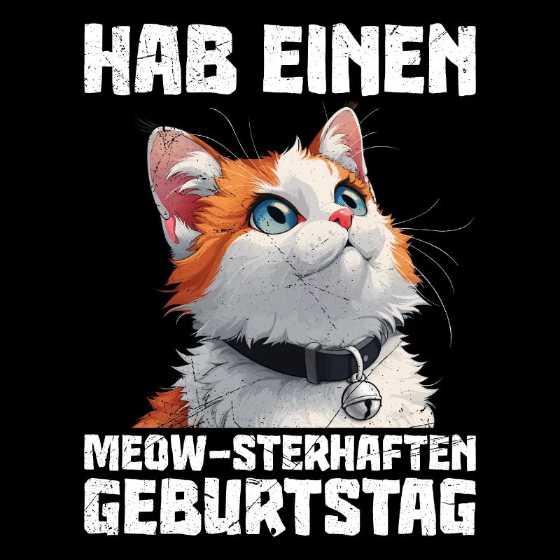 Turkish Van HAB EINEN MEOW-STERHAFTEN GEBURTSTAG