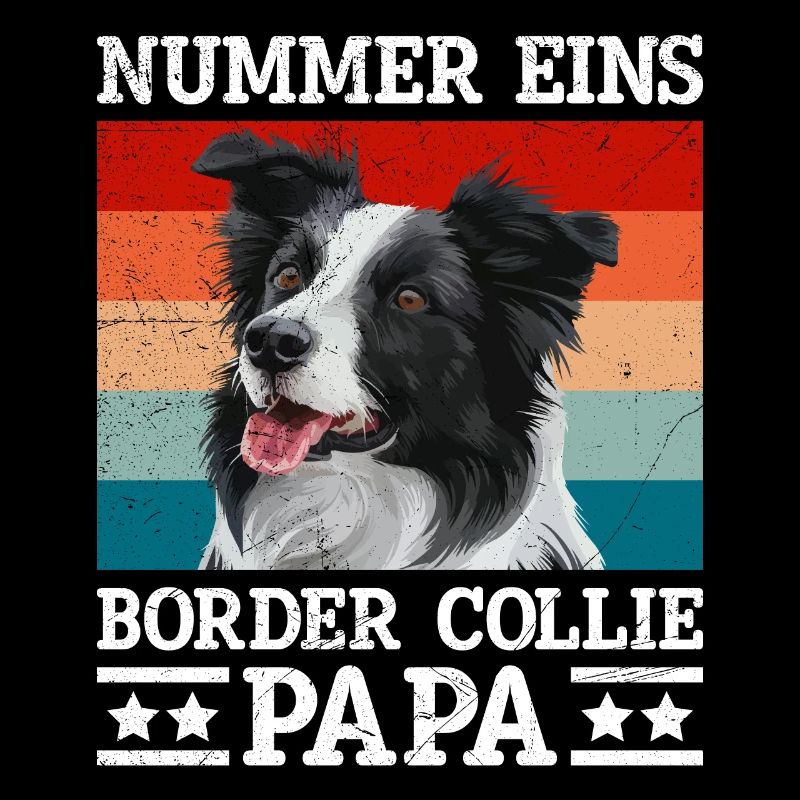 Border Collie NUMMER EINS BORDER COLLIE PAPA
