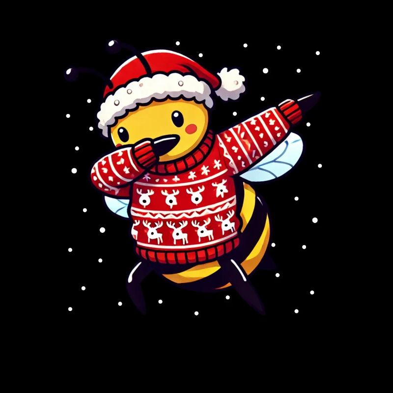 Christmas Bee Beekeeper Bee Ugly Christmas