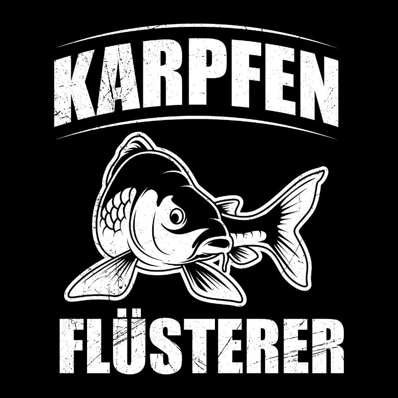 KARPFEN FLÜSTERER Lustiges Angler Geburtstags