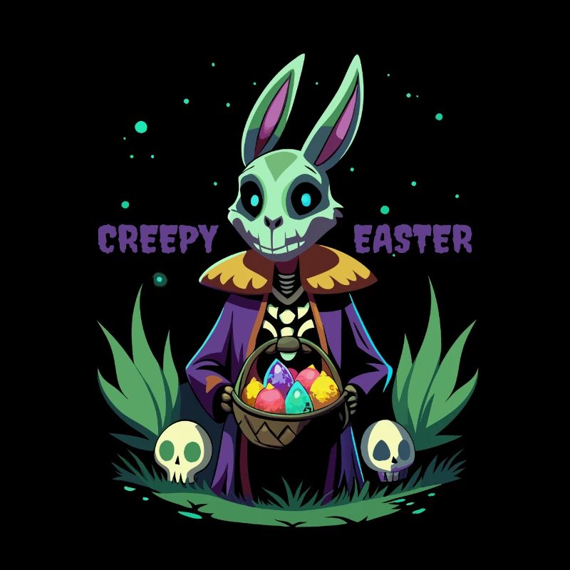 Creepy Easter - Osterhase - Osterei - Geschenk