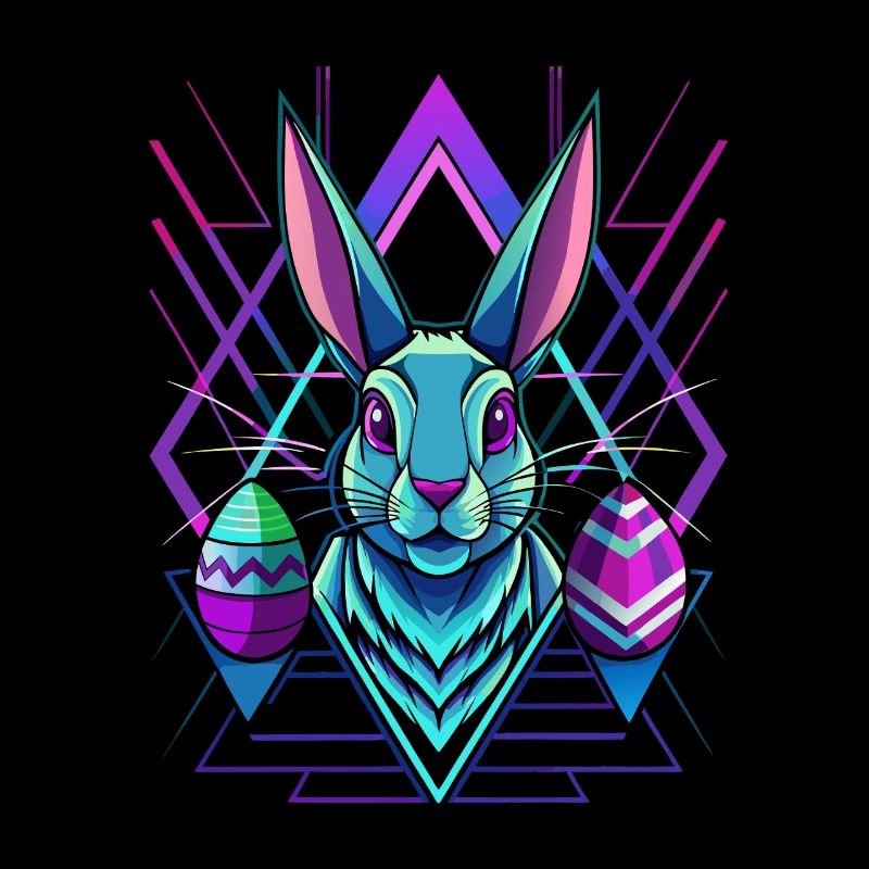 Happy Easter - Osterhase - Osterei - Geschenk