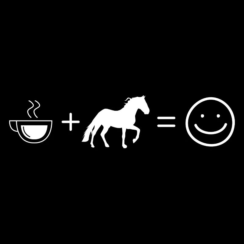 Café Smile Face et Cheval - (HO)