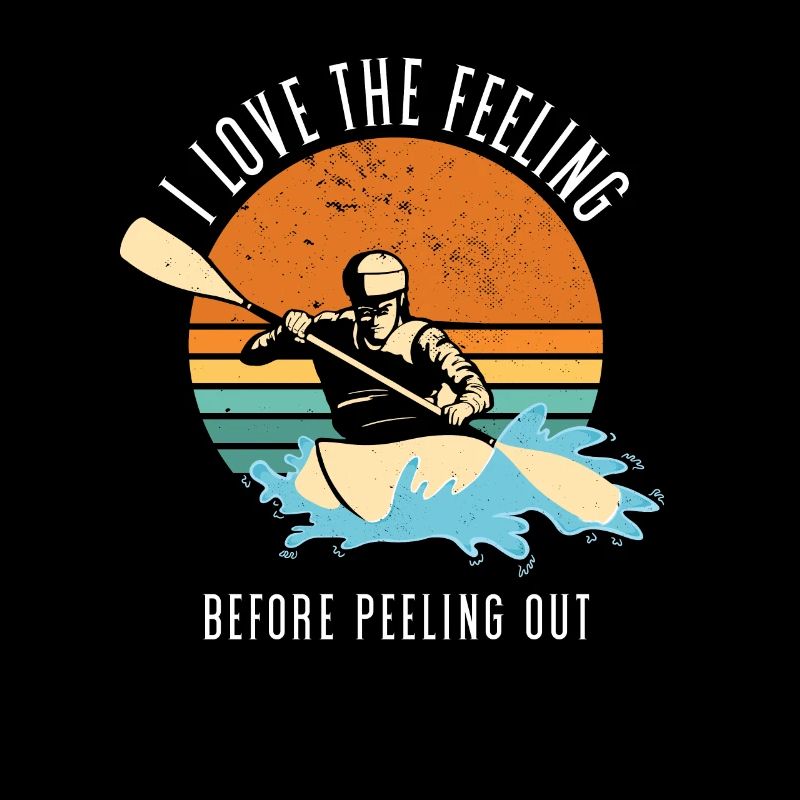 The Feeling Before Peeling Out Whitewater Kayaking