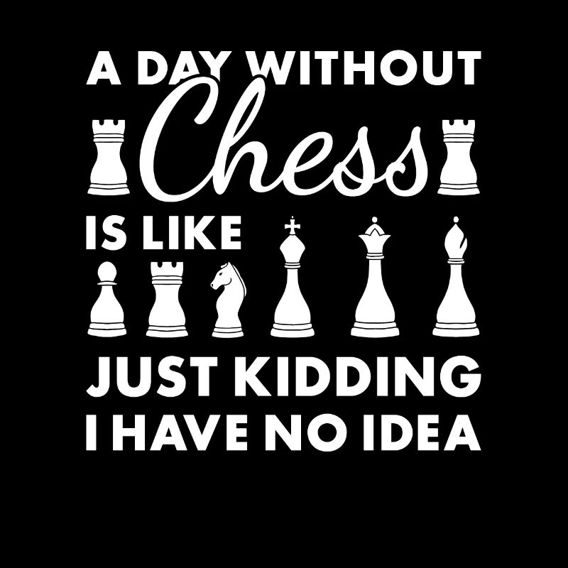 Chess Player A Day Without Chess