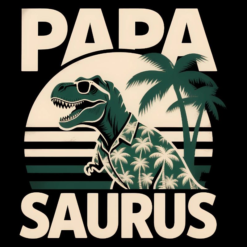 Papa Saurus Rex Dinosaurier Vatertag Geschenk