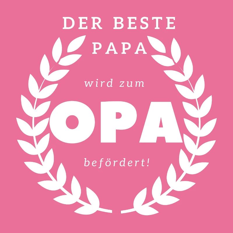 Der Beste Papa wird zum Opa befördert Geschenkidee