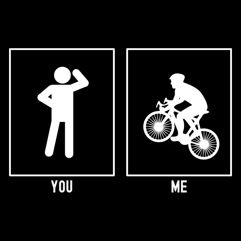 Vous - Moi - Vélo en montée