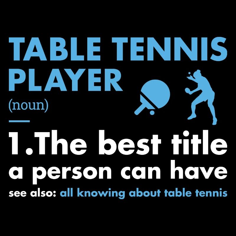 Sport Player Definition Table Tennis