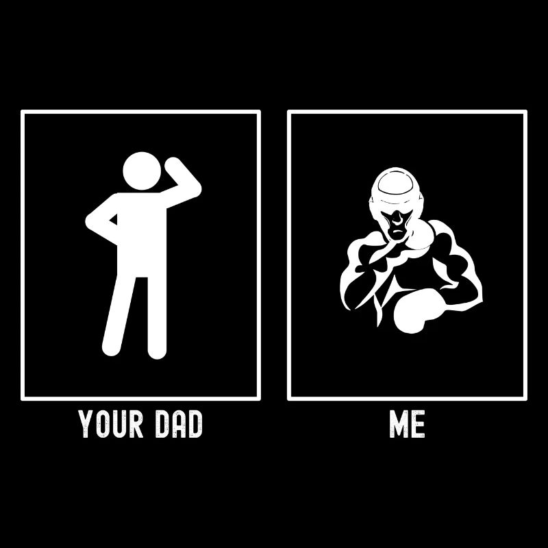Ton Père - Moi - Boxe Half Body