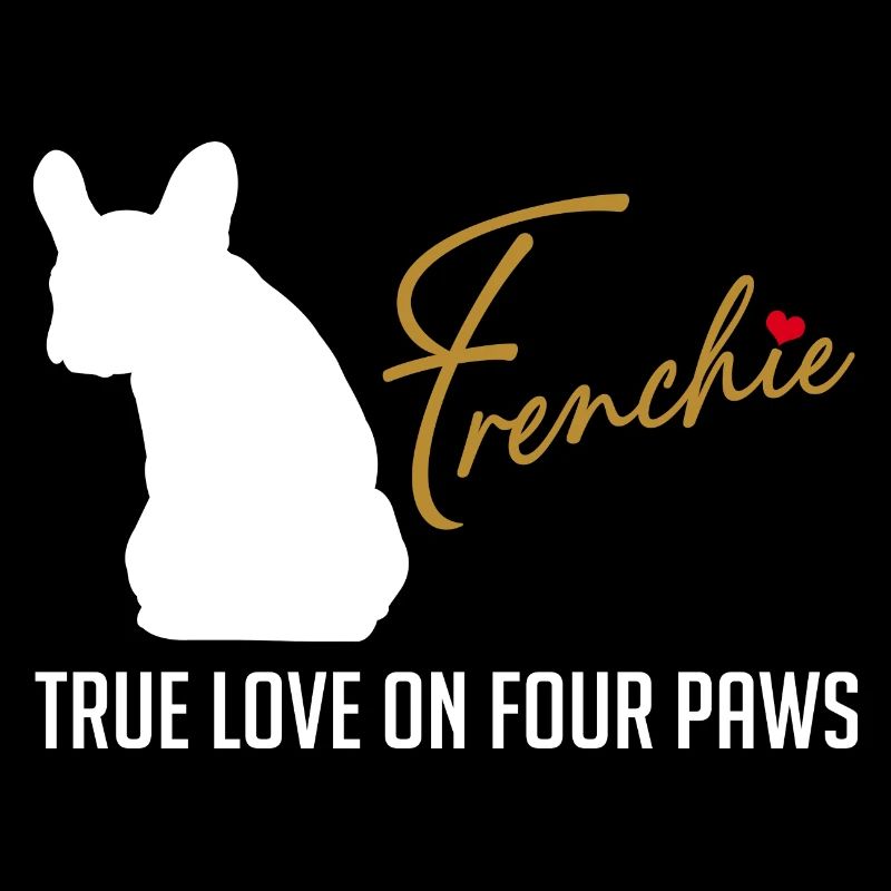 Frenchie amour sur quatre pattes