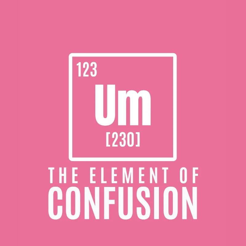um élément Cool & Confusing Tshirt Design The