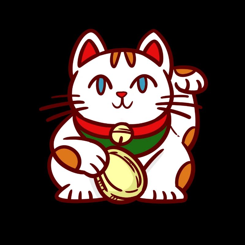 Winke Katze Maneki-neko