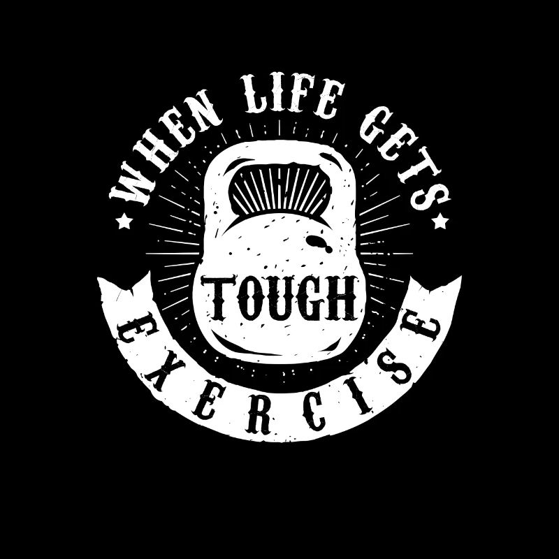 When Life Gets Tough Exercise Dumbbell Exercising