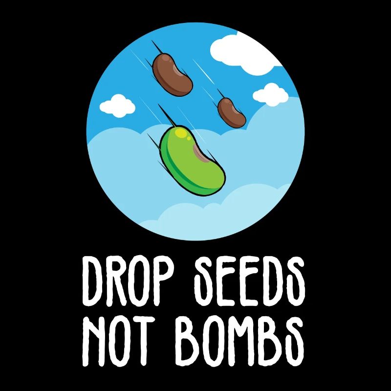 Drop Seeds not Bombs Umweltschützer