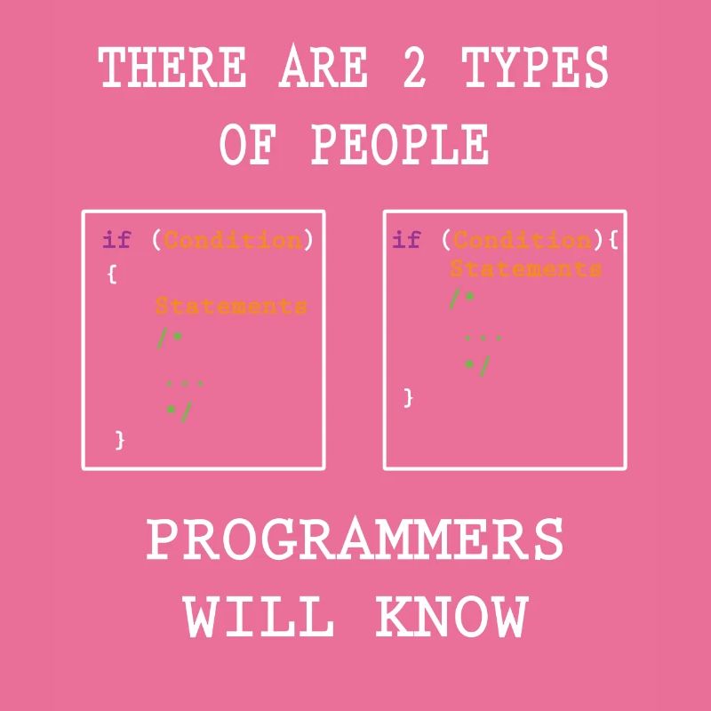 Two types of programmers
