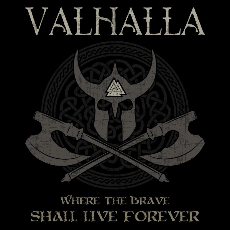 Valhalla Valknut Viking Teutons