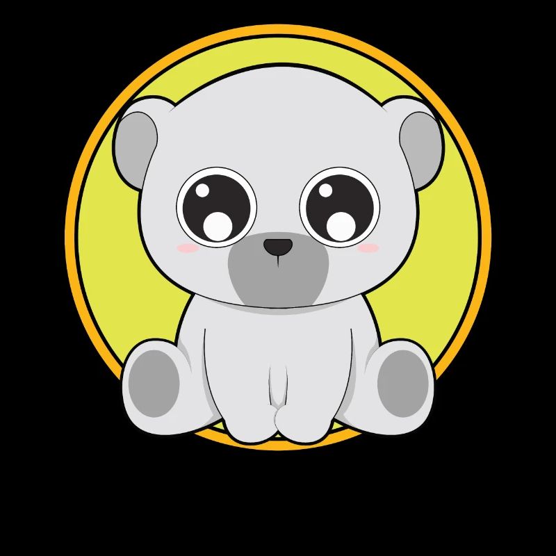 Animaux mignons ours mignon