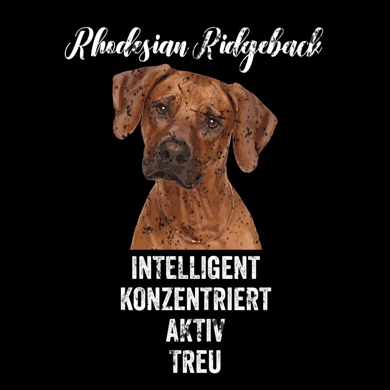 Rhodesian Ridgeback Hund Tier Geschenk