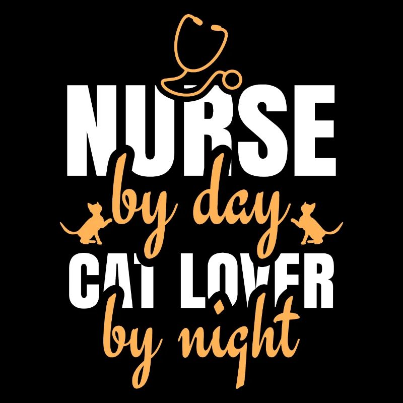 Infirmière avec un chat