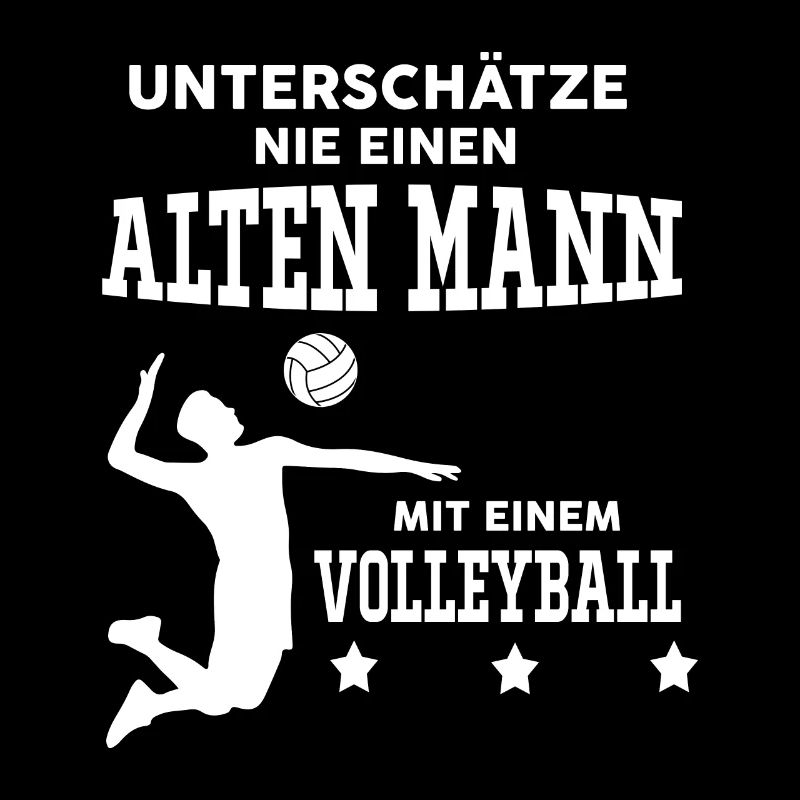 Never underestimate an old man with volleyball