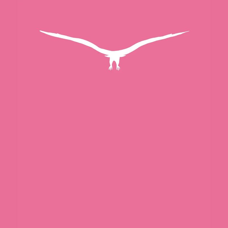 Eagle buzzard or hawk silhouette approaching