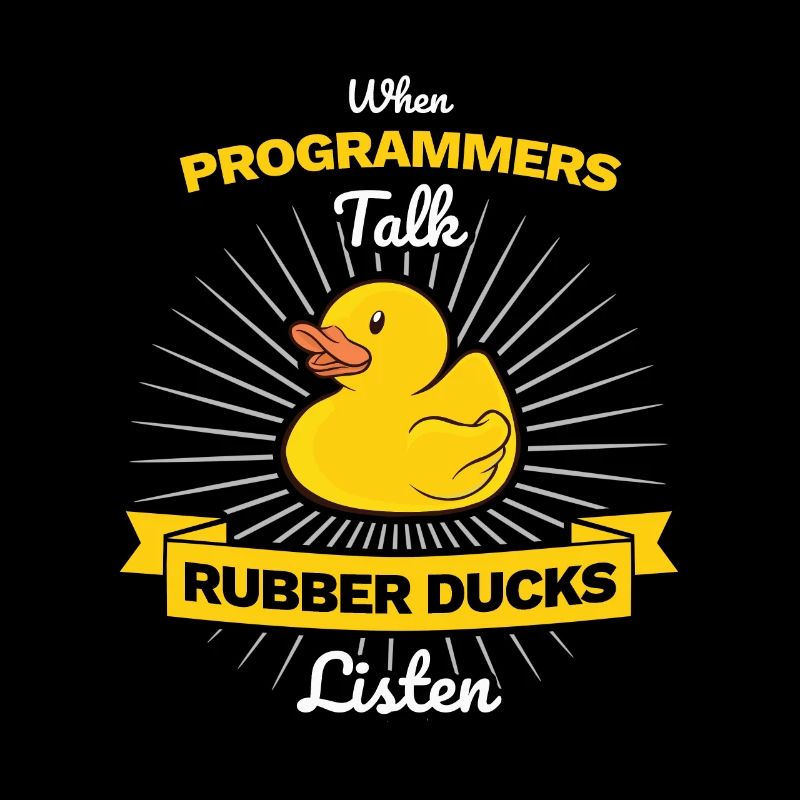 Programmierer Gummiente Debug