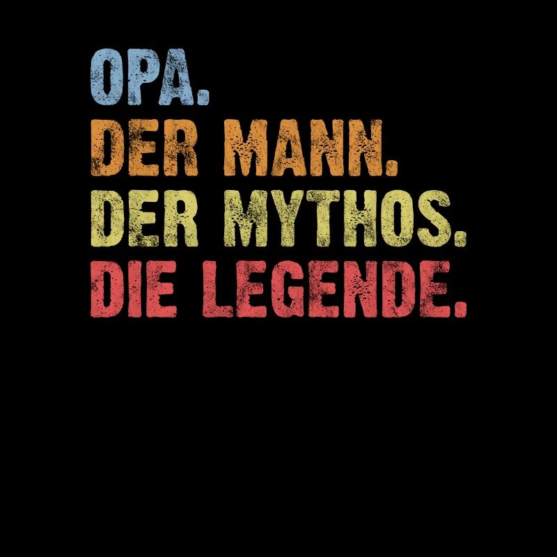 Opa Retro Vintage Spruch Geschenk