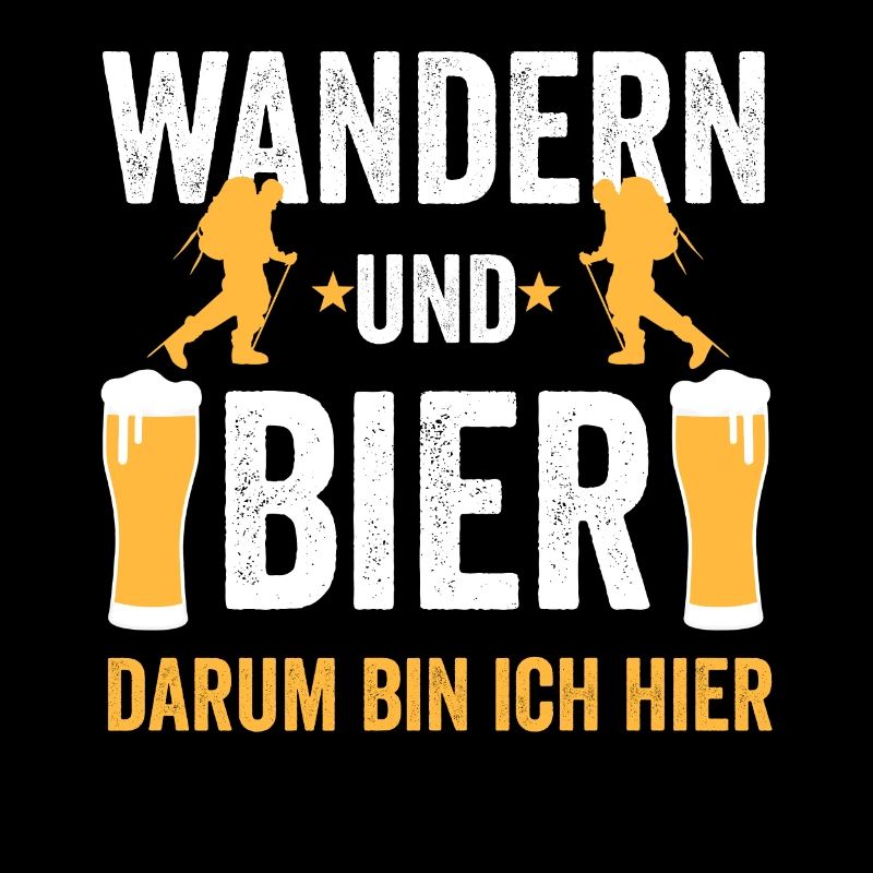 Wandern Bier Wanderer Wandersport