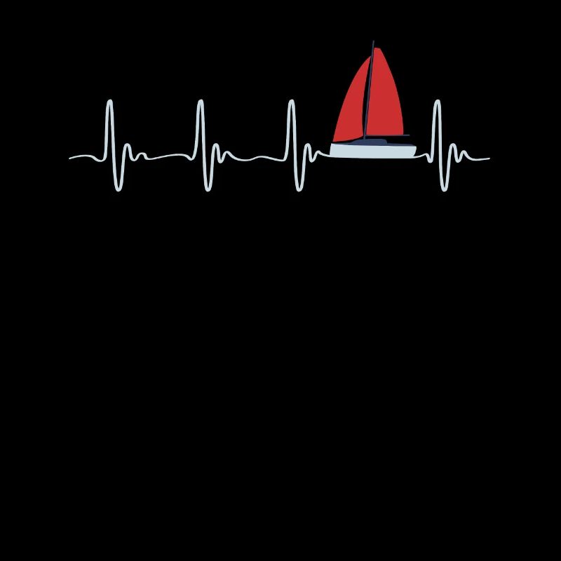 Segelboot Herzschlag