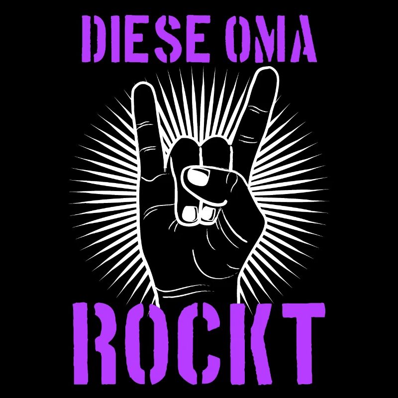 Diese Oma Rockt Großmutter Geschenk Rock Spruch