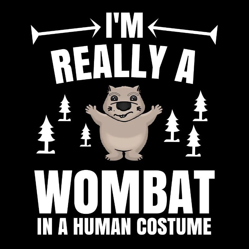 Wombat Beuteltier Australien Geschenk