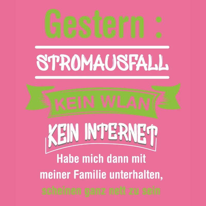 Computerfreak mit Stromausfall