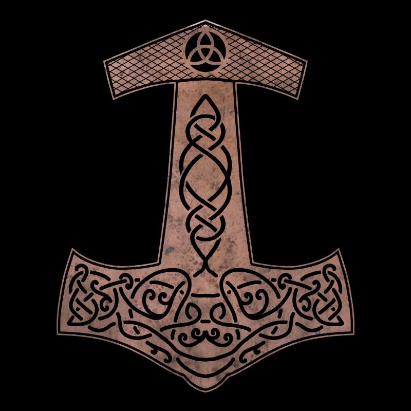 Hammer from Thor Mjölnir copper Viking gift