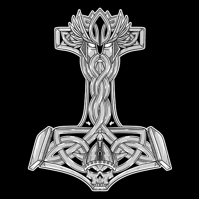 Mjolnir Thors Hammer Vikings Walhalla Vikinger