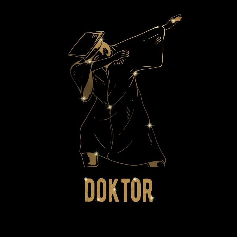 Dabbing Doktor Robe 2020 dissertation doctorate